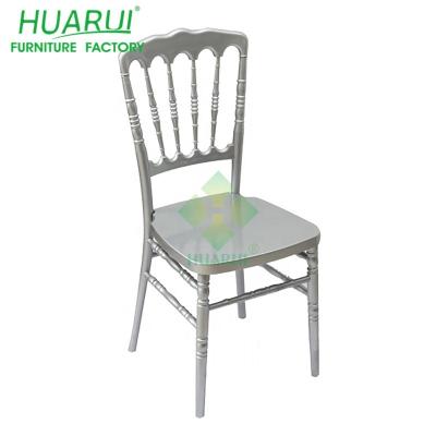 China Metal Core Stackable Napoleon Chair Stackable Resin for sale