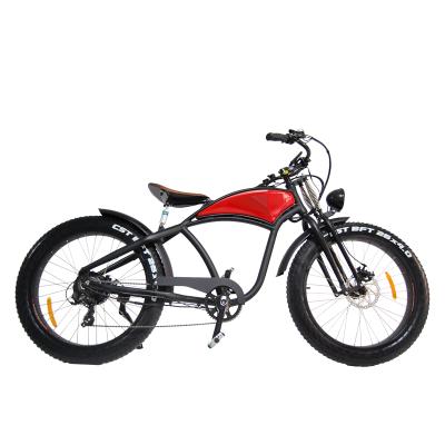 China EBike Chopper Cruiser Electric Bike 250w 500w 750w 1000w 26