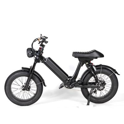 China Double suspension aluminum alloy e bike city electric bike 73 mountain bike super retro electric bicycle for sale