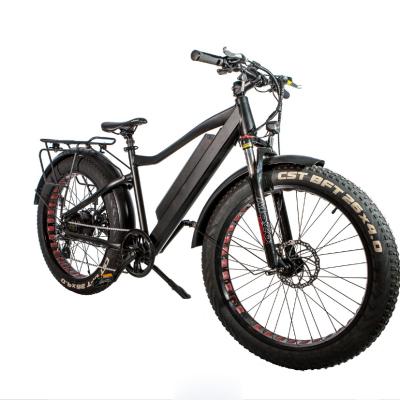 China Aluminum alloy fat wheel bicycle Li-ion battery electric mountain bike 26 inch mountain bike for sale