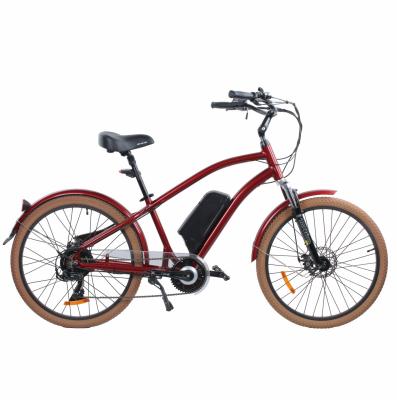 China 2021 CE 2021 aluminum alloy aluminum alloy bicicleta adult fast vintage 250w ebike city wide range electric bike EN15194 for sale