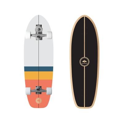 China Factory Wholesale Surf Skateboard 100% Maple Skateboard High Precision Custom Canadian Titanium Adult Integrated Bearing ABEC-11 for sale