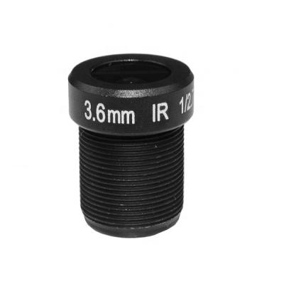 China Lenspro 5MP High Quality Lens Manufacturer M12 Lenses 3.6mm 1/2.5