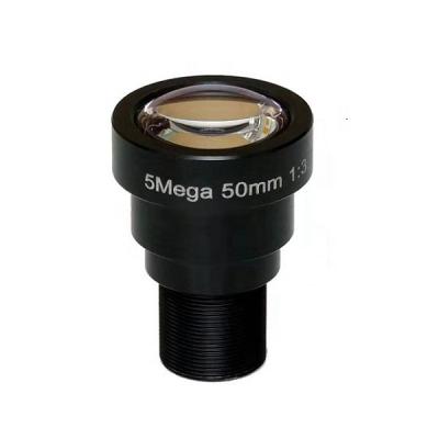 China 50mm 5MP M12 Mount CCTV Lens With 2/3