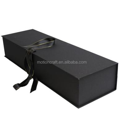 China Other Size 73*31*11.5cm Rectangle Paper Flower Box High Quality Flip-Open Luxury With Ribbon for sale