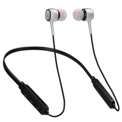 China Bass Neckband Headset With Volume Control Microphone Comfortable Wearing Magnetic Stereo Champion For Iphone Samsung Xiaomi Redmi Gionee for sale