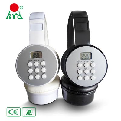 China Auto Fm Receiver Sports Headset Fm Radio Manual Choose Ways Wireless Headphones for sale