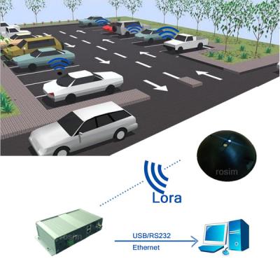 China Indoor/outdoor/on-street car parking lot outdoor waterproof detection sensor for parking guidance management for sale