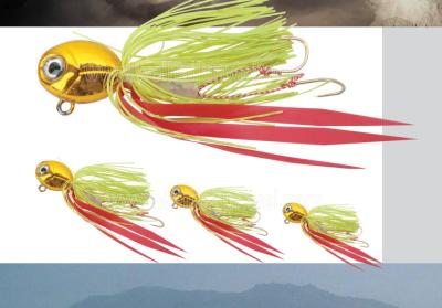 China New design best sale 20g~100g rubber jig bait fishing lure JWRBJG06 for sale