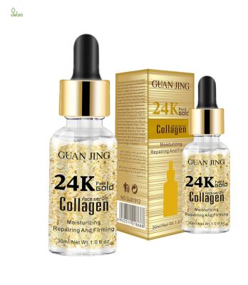 China Hot Selling Skin Revitalizer Anti Wrinkle Lifting 24K Gold Face Serum Whitening Facial Serum Anti Aging for sale