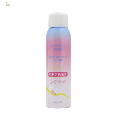 China Hair Removal Hair Removal Fast Hair Removal Foam Wholesale Natural Hair Removal Spray Cream And Painless Spray for sale