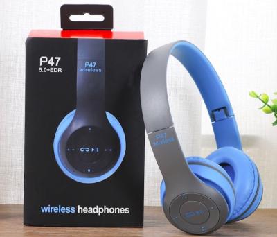 China On-Ear New P47 Others Earphones LDC Monochrome Earplugs, Wireless Headset Headphones Earbuds for sale