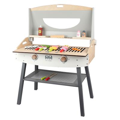 China Eductional Preschool Toys Reliable and Hot Cheap New Pretend Play Cooking Toy Role Play Barbecue Grill Set Toys for Children for sale