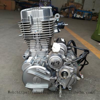 China China ZHUFENG Motorcycle Complete Engine Hot Used Iraq 150cc Engine Wind-cooled For Enclosed Cabin Tricycle for sale