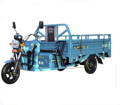 China High Side Side Electric Cargo Food Electric Recumbent E Motorcycle Trike Adult Micro Recumbent Tricycle for sale