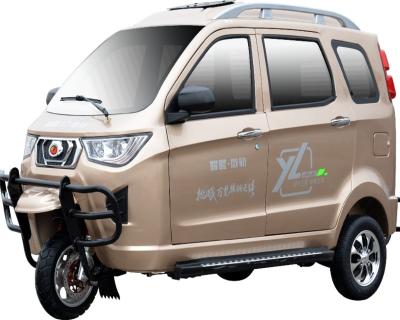 China Luxury China200cc Passenger Vacuum Truck Luoyang Closed Cabin 3 Wheel CarTuc Tuc Scooter Passenger Tricycle Petrol Type for sale