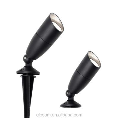 China Best Selling Garden Morden Aluminum Garden IP65 Decoration Led Spike Light GU10 Housing for sale