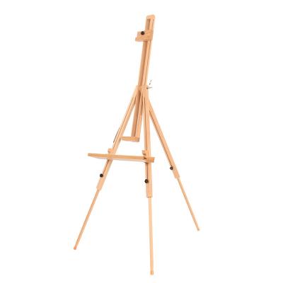 China Convenient High Quality Triangular Easel Artmate Tripod Painting Easel for Painting with Tray Beech Wood, Wooden Easel, Art Easel for sale