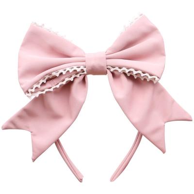 China Women's Fashionable Wholesale Multicolor Headband Headband Bow Custom Factory Direct Sales Cute Lolita All-Match Daily Hair Accessories for sale