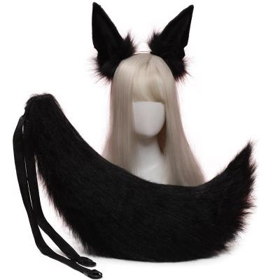 China Cosplay Hand made anubis ancient Egyptian mythology Cosplay jackal ear JK headdress KC animal ear hair hoop for sale