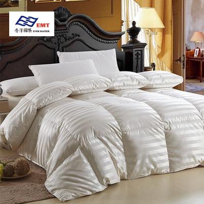 China Handmade High-End Thickened Warm Double Drill-Proof Goose Down Quilt for sale