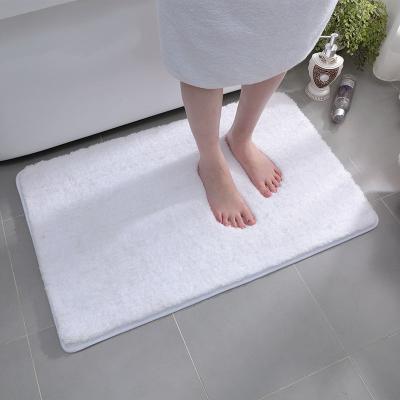 China Sustainable Home Non Slip Plush White Bathroom Blankets 16x24 for sale