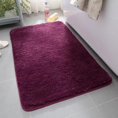 China White Soft Polyester Fiberglass Anti Slip Waterproof Customized Indoor Door Mat for sale