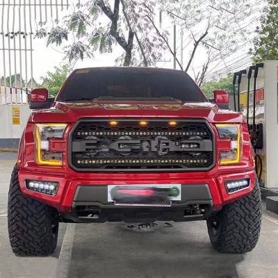 China Hot Sale ABS Body Kit New Style Auto Spare Parts Kits Body Car Accessories Body Kit For Ford Ranger T6 T7 T8 Upgrade To F150 Raptor for sale