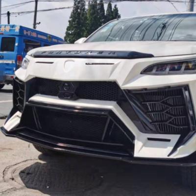 China ABS Car Accessories Facelift Grill Body Kit For Fortuner 2015-2020 Bumper Bodykit Upgrade To Legender Lexus Lambo Style for sale