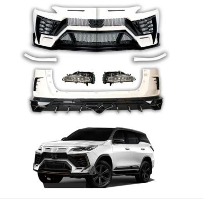 China Bumper Guard Body Kit Front And Rear Bumper For Toyota Fortuner 2016-2020 from Front Bumper Face Kit ABS Style to Lambo Body Kits for sale