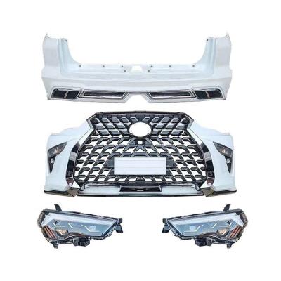 China High Quality ABS Car Bumper Turning For 2010-2021 Lexus Design Car Bumpers Body Kit For Toyota 4 Runner for sale