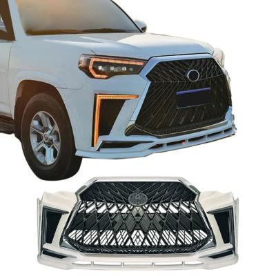 China ABS Body Kit Accessories Modified Upgrade To Lexus Design Body Kit With Headlight Tail Light For 2010-2020 Toyota 4 Runner for sale