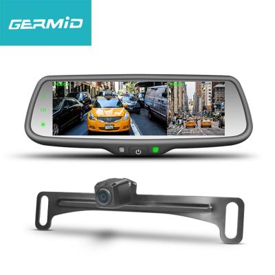 China Universal Fhd Universal Car Mirror Design Car Headrest Headrest Roof Monitor Metal Bracket Car for sale