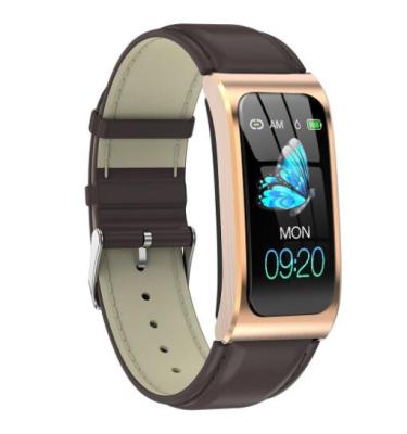 China Fantastic Brand Logo Latest Smart Watch Heart Rate Blood Pressure Fitness Tracker Laser Playback MP3 Bracelet AK12 Sport Smartwatch for sale