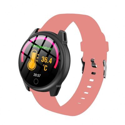 China Wearable Medical Wristband GPS Navigation Smart Watch H23 Body Temperature Health Tracker Wrist Thermometer for sale