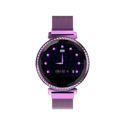 China 3G MC15 Smartwatch Female Physiological Watch Relojes Inteligentes BLE Amazfit Bip Sleep Time Cycle Magnetic Absorption Band for sale