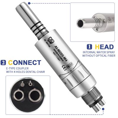 China Metal Dental Accessories Water Jet Air Motor Stainless Steel 4 Internal Hole For Dental Angle Contra Straight Handpiece AI-M205-M4 for sale