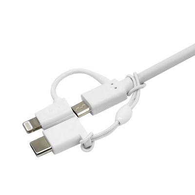 China For iphone Wholesale Custom Usb To Smartphone Best Selling Multi-Use 3 In 1 Charging Cable for sale