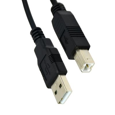 China Wholesale Computer Printer Customized Stock Products A Male To B Male Usb 2.0 Printer Power Cables for sale