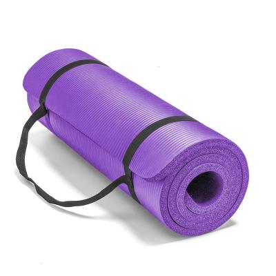 Chine Customized comfortable non-slip print NBR gym yoga mats workout fitness mats color draw mats à vendre