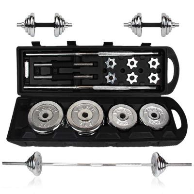 China General Adjustable Weight Lifting Gym Fitness 50kg Barbel Dumbbell Set Home Use Style New zu verkaufen