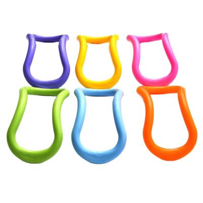 China Custom Cheap Travel Fitness Resistance Back Stretch Magic Accessories Exercise Fitness Pilates Yoga Ring zu verkaufen