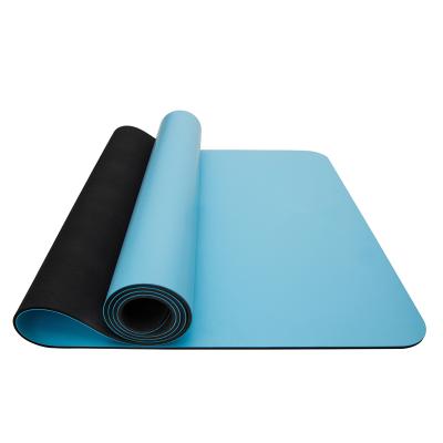 China Anti-Slip Custom Design Logo Yoga Mat PU Natural Rubber 4mm PU Yoga Matt for sale