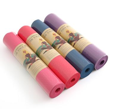 중국 Large Durable Yoga Mat Customize Eco Yoga Band Exercise Gym And Fitness Mat 판매용