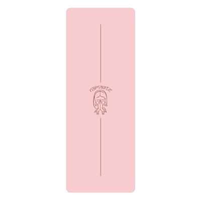 Cina Wholesale Non Slip Eco Friendly Non Slip Natural Rubber Straps Custom PU Thick Yoga Mat Anti Slip Straps in vendita