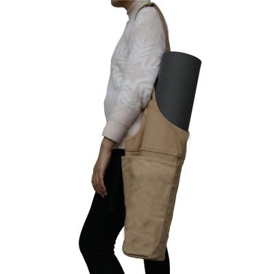 Κίνα Durable Women Customized Ladies Fashion Sports Eco Friendly Waterproof Canvas Carry Mat Yoga Bag προς πώληση