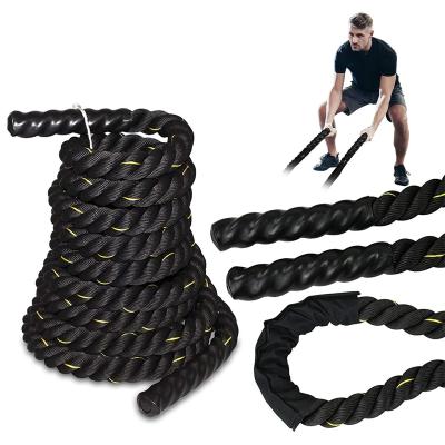 Κίνα Wholesale High Quality Durable Gym Weightlifting Fitness Strength Training 9m Battle Rope προς πώληση