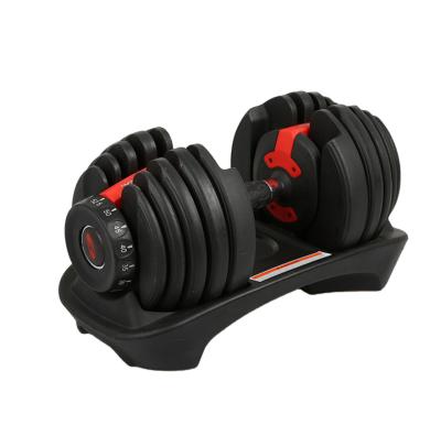 중국 Durable Adjustable Gym Fitness Weightlifting Body Training 24kg Dumbbell Set 판매용