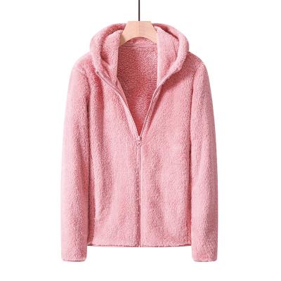 China 2021 Long Plush Dye Tie Ladies Sweater Ladies Waterproof Jacket Keep Warm In The Winter for sale