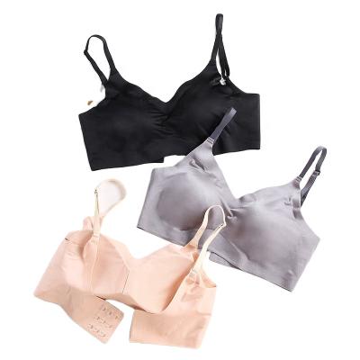 China Seamless Breathable Women's Bra No Ring Sports Hook Bra Sleep Yoga Bra Sports Ladies Underwear Women Steel Bra for sale